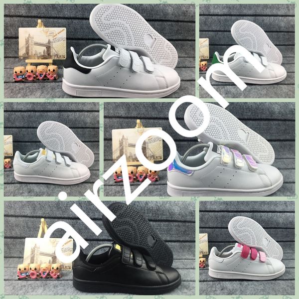 

adidas original stan smith любителей stan smith мужская женская обувь классическая обувь высокого качества hook loop пряжка scarpe светофор