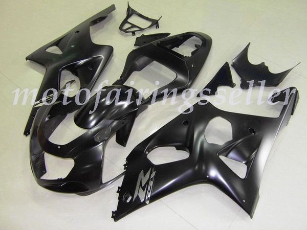 

new abs plastic fairings kit fit for suzuki gsxr1000 2000 2001 2002 gsxr1000 00 01 02 injection mold matt black and silver