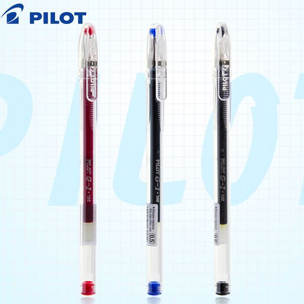 

pilot g-1 gel pen student with large-capacity test pen office signature black red blue 0.5mm bl-g1-5