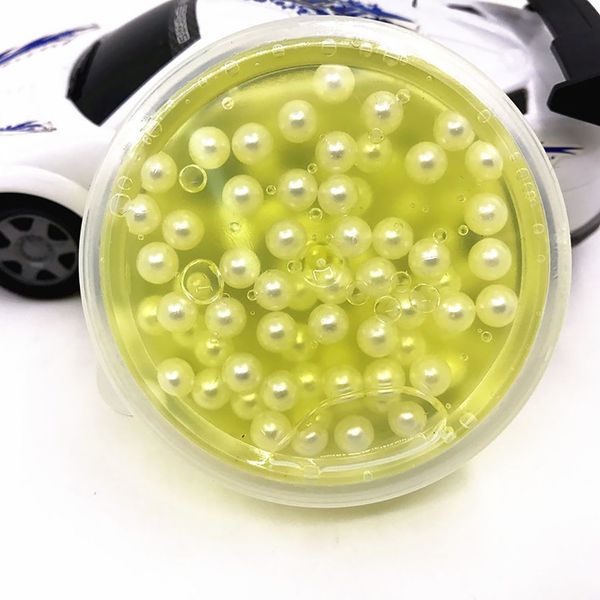 

slime slime pearl mud yellow