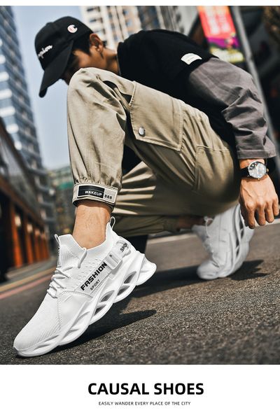 

women sneakers summer mesh breathable light street fashion couple shoes woman casual big size 39-46, Black