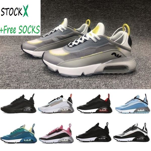 

stock x 2090 rainbow running shoes men mex be true grape triple red black white air designer women sherbet team sneakers 36-46