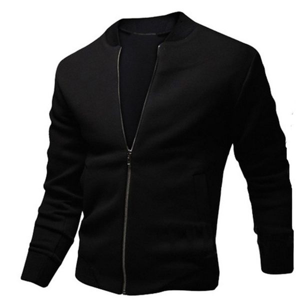 

весна осень мужчины куртка повседневный streetwear baseball jacket hip hop slim fit шинель плюс размер мужские пальто и куртки, Black;brown