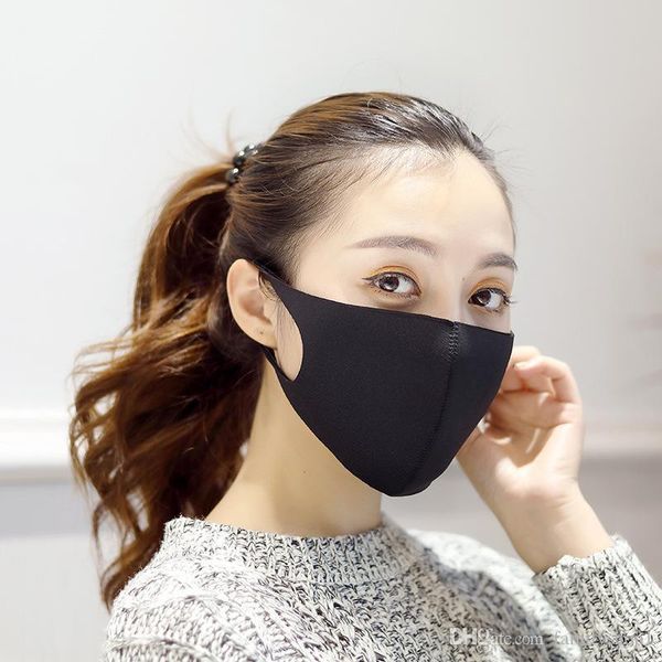 

clearance in stocknew anti dust face mouth cover pm2.5 mask respirator dustproof anti-bacterial washable reusable sponge masks tool