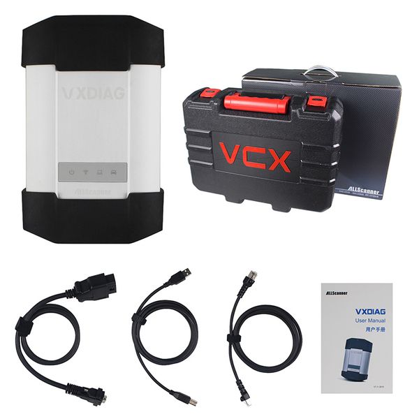

vxdiag c6 doip&audio function diagnostic tool wireless connected better than for star c4 c5 scanners