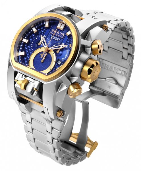 

invicta reserve bolt zeus men model 20111 - men's watch swiss cosc quartz 52mm stainless steel flame fusion for dropshipping