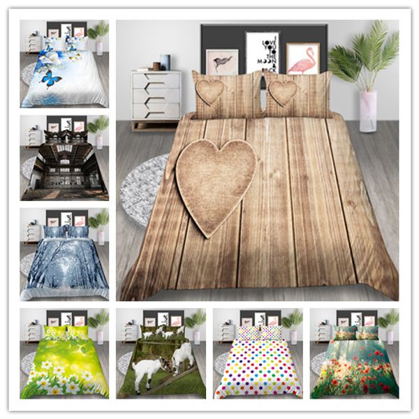 

3d digital printing new products bedding sets twin full  size sheet for girls/boys/adult