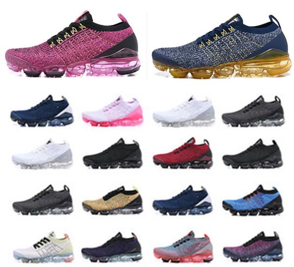 

2020 light jade pure platinum fly 3.0 mens running shoes triple black white aviator grey metallic pewter men women shoes 36-45