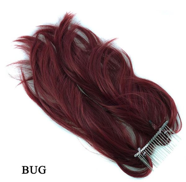 

078 ynthetic ponytail long traight hair 16 quot 22 quot clip ponytail hair exten ion blonde brown ombre hair tail with draw tring