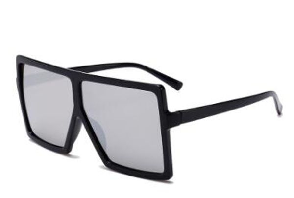 

style europe and the united states fashion big frame sunglasses trend sunglasses street sjoker hipster sunglasses wholesale 88, White;black