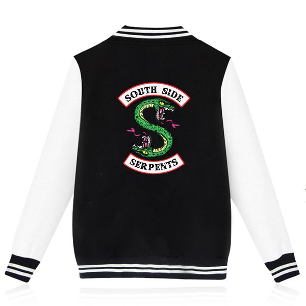 

riverdale winter jacket women plus size fashion new european style cool hipster brand casual harajuku autumn jacket women, Black;brown