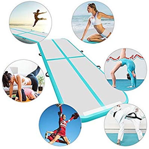 

4mx1mx0.2m толщиной air track, tumbling mat, надувная гимнастика airtrack мат, кондиционер напольный коврик с насосом