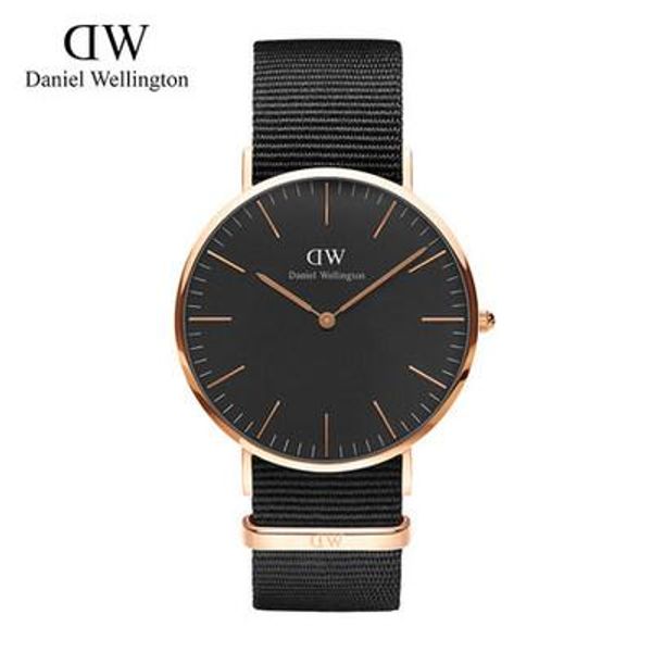 

Даниэль Веллингтон мужская Мода Trend Часы Relogio Montre Femme Нейлоновый Ремешок Горячей П