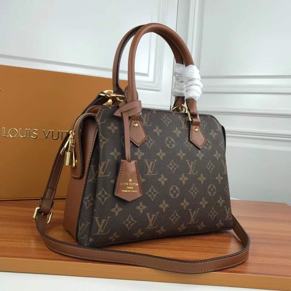 

New French high quality ladies handbags high quality brand zipper leather business tote bag casual female shoulder bag ab