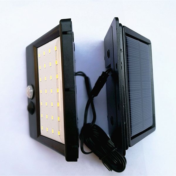 

garden solar power smart motion sensor wall light 20 led 30 led waterproof energy saving lamps outdoor street path security lamp dh1185 t03