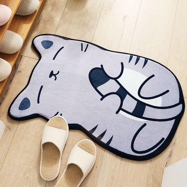 

lion irregular child carpet dog cat living room bedroom animal printed hallway floor rug non slip door mats for entrance doormat