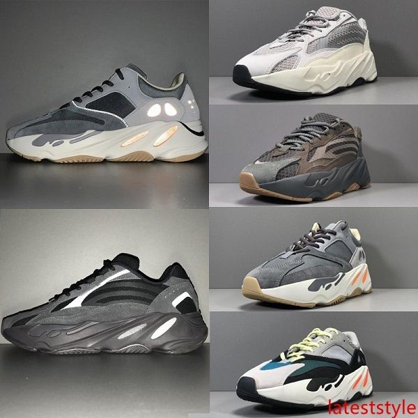 

kanye west 700 wave runner running sneaker дизайнеѬка обђв geode mauve magnet inerti salt mens women 700s поѬивне б