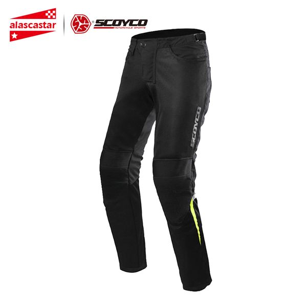 

scoyco motorcycle pants men motocross pants summer breathable pantalon moto riding trousers moto with knee protective gear