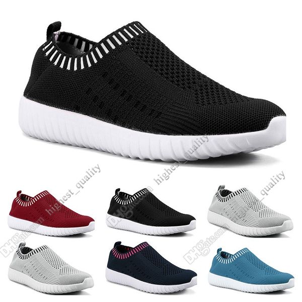 

selling large size women's shoes flying women sneakers one foot breathable lightweight casual sports shoes running shoes twelve