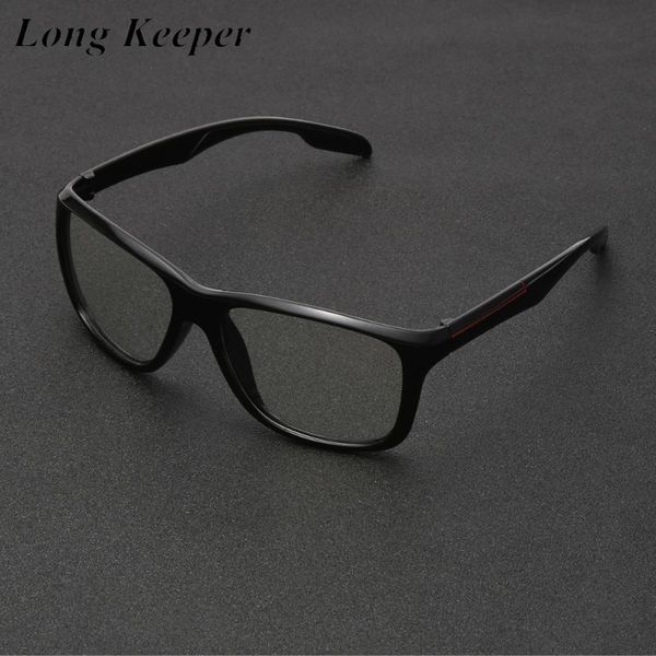 

longkeeper anti blue light glasses men 2020 new square optical frame eyeware male vintage computer transparent eyeglasses uv400, White;black