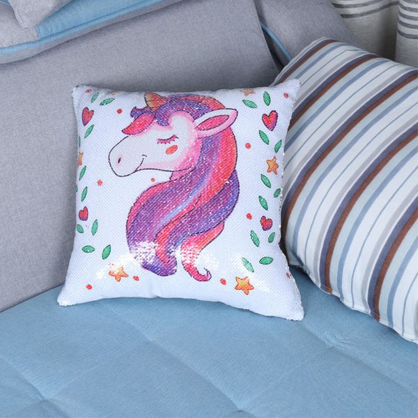 

dhl блестками наволочка единорог трамп градиент русалка подушка магия блеск обратимым блестка крышка единорог повезло наволочки