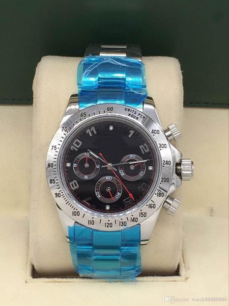 

19 Дизайнерские часы Эталонный дизайн Movement часы Роскошные часы Montre De Luxe, 116520 серии,