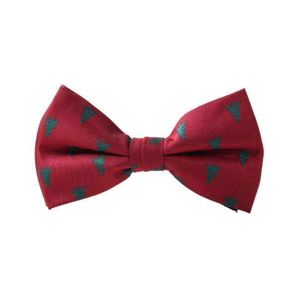 

men christmas bowtie xmas tree candy cane santa claus printed festival holiday a69c, Black;blue