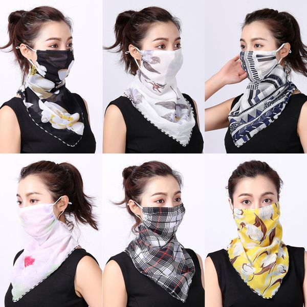 

buruu rock punk skull women bicycle mask half face mask multifunctional 3d magic scarf headband caps fishing for men cycling, Black