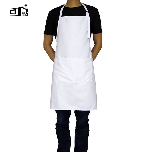 

оригинальные kefei фартуки для женщин chef фартук персонализированного фартуки регулируемая шея с 2 карманами 10 цвет длинный белый передник