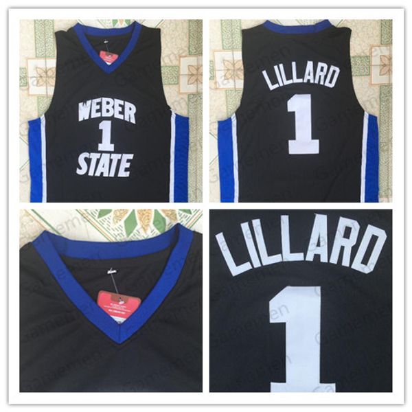 damian lillard stitched jersey