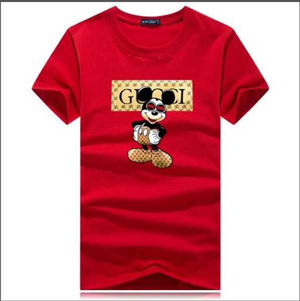 

c39 мужская женская рубашка с короткими рукавами хлопок лето печати шаблон свободная версия верхней части тела супер красивый модный тренд м, White