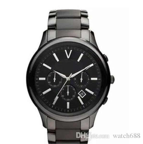 

watch ceramics ar1400 ar1401 ar1410 ar1411 ar1403 ar1404 ar1416 ar1417 ar1451 ar1452 ar1453 quartz chronograph mens watch women, Slivery;brown