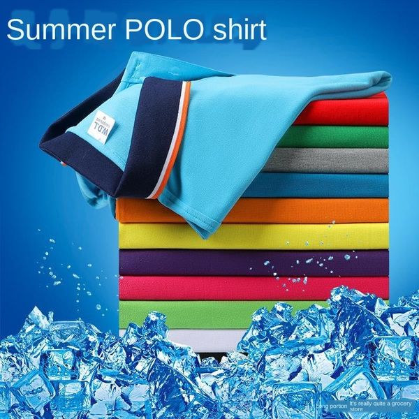 

short-sleeved lapel half-sleeved class l solid color women's polo t- clothing short-sleeved lapel half-sleeved t-shirt class clothing h, White