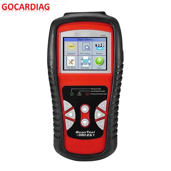 

kw830 obd2 / eobd car obd diagnostic tool auto scanner automotive obdii fault code reader better than ad510 and ms509