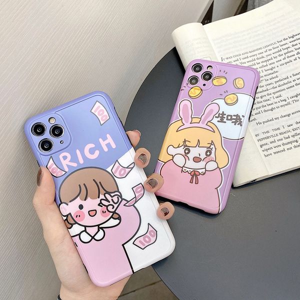 

2020 picture frame girl phone cases for iphone x xs 11 pro iphone 11 pro max case iphone cases