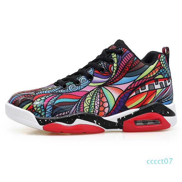 

luontnor outdoor men athletic cushion sneakers colorful jogging running shoes damping adults sports shoes plus size 47 footwear ct07
