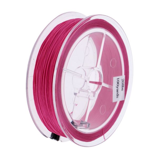 

fly fishing backing line 20lb 100yards multifilament braided line purple/orange