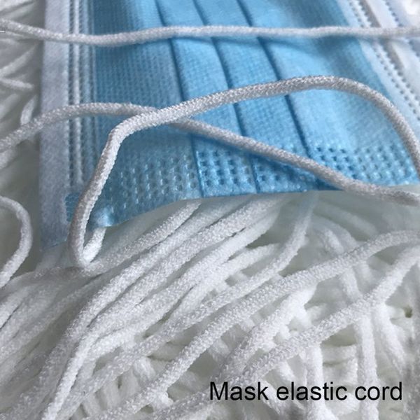 

100м одноразовый ремешок ушная веревка маска резинка 3мм 2.5 ммс с