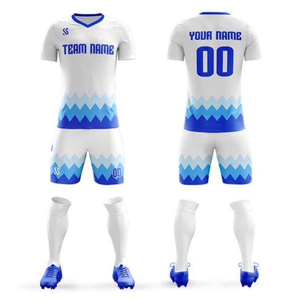 

Custom Professional Adult Soccer Jerseys Set Uniforms Football Clothes Kit Cheap Breathable Football Shirt ball Tracksuit, As pic