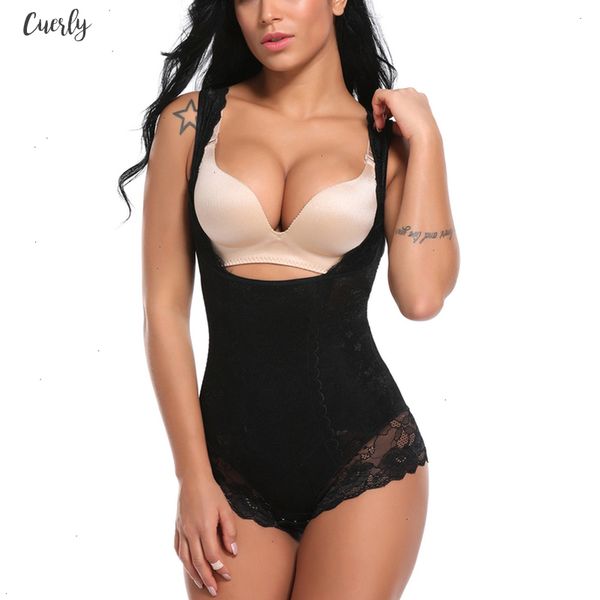 

full body shaper women bodysuits waist trainer corset floral girdle plus size shapewear tummy control waist cinchers underwear, Black;white