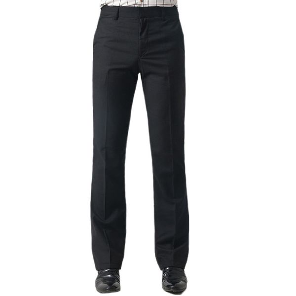 

2020 autumn and winter new men's thick micro-bell pants slim korean version of the big pants men's black bell pants