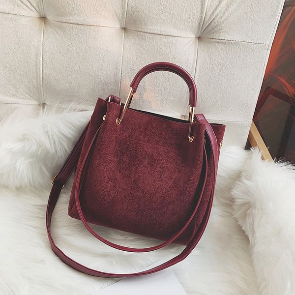 

winter matte leather women handbag vintage female shoulder bag casual big tote bag lady crossbody messenger bolsa black