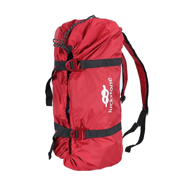 

portable folding rock climbing mountaineering shoulder safety ropes bag backpack outdoor camping hiking equipment