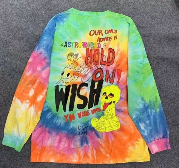 

travis scott x dsm astroworld fashion t-shirt for men women letter print t shirts t shirt the xsq, White;black