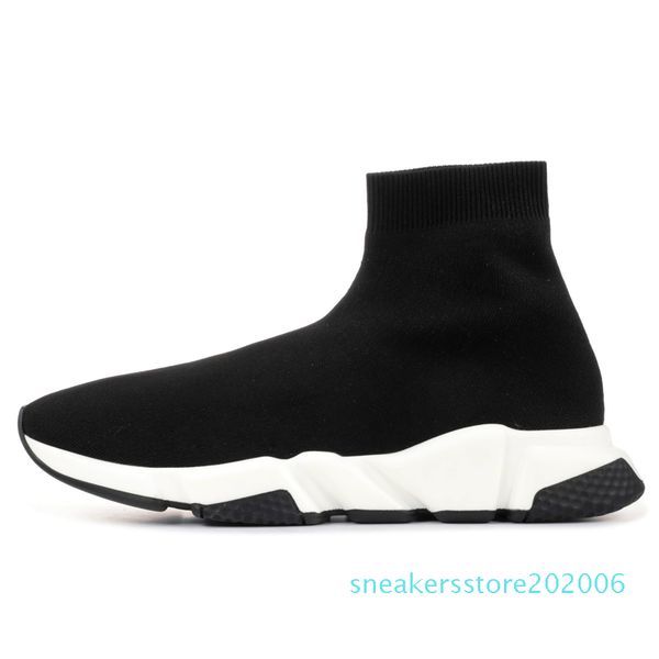 

designer sneakers speed trainer runner sock triple black gypsophila volt pink fashion mens women platform casual shoes 36-45 s06