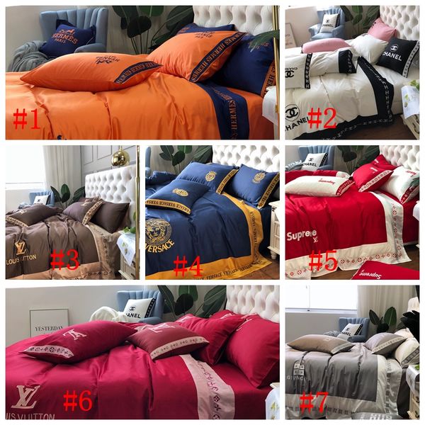 

bedding set twin full  king 4pcs set duvet covers sheet pillow case twin 7 styles dhl ing