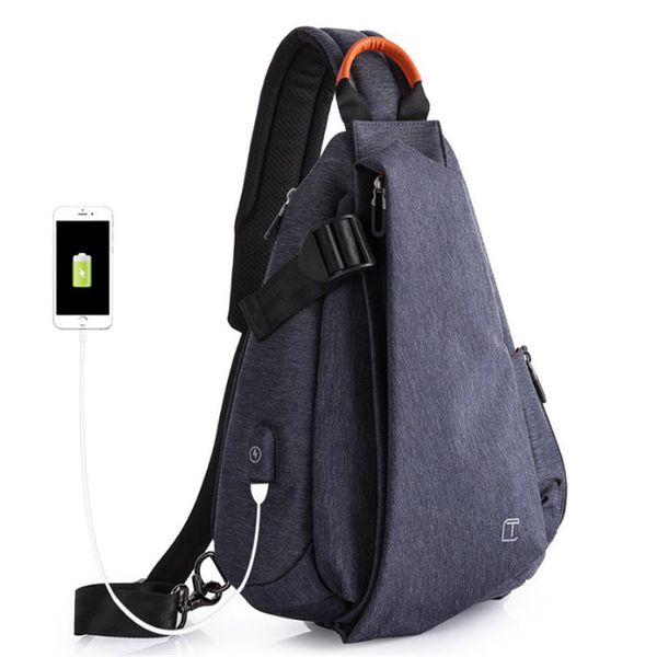 

crossbody bags for men messenger chest bag pack casual bag waterproof nylon single shoulder strap pack for women wholesale d391