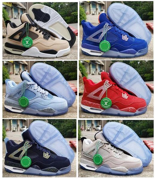 

2019 new 4s mushroom florida gators pe unc georgetown hoyas oklahoma sooners basketball shoes men 4 sports sneakers with box