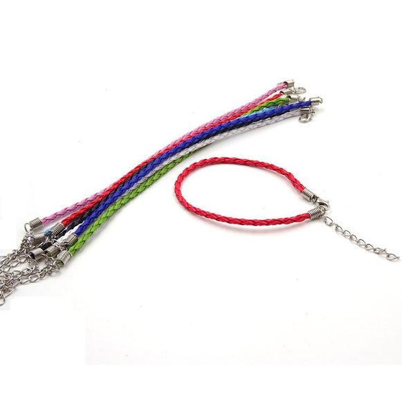 

leather bracelets bangle snake chain fit jewelry leather bracelet, Golden;silver