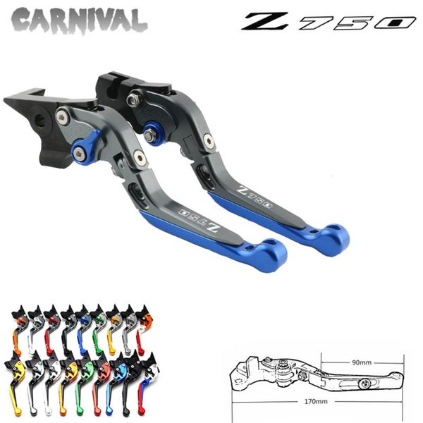 

применимо к z750 мотоцикла cnc рычаг тормоза сцепления (не z750s тип) 2007 2008 2009 2010 2011 2012
